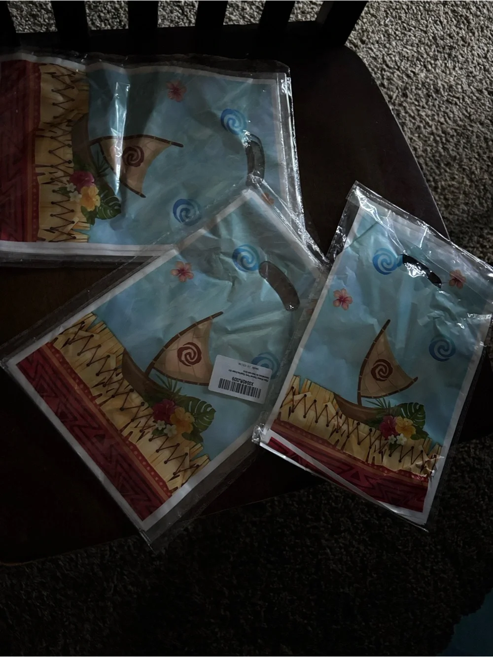 Tropical Boat Treat Bags - Blue Party Favor Bags 30 bags